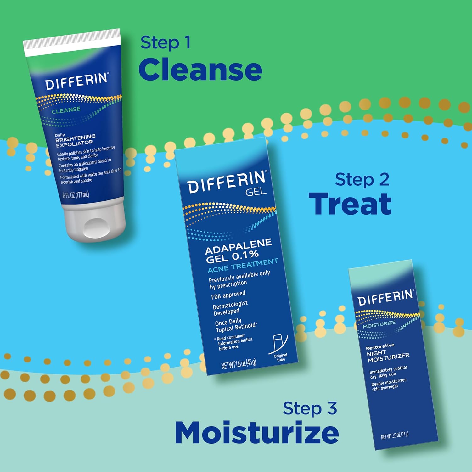 Differin Daily Brightening Exfoliator