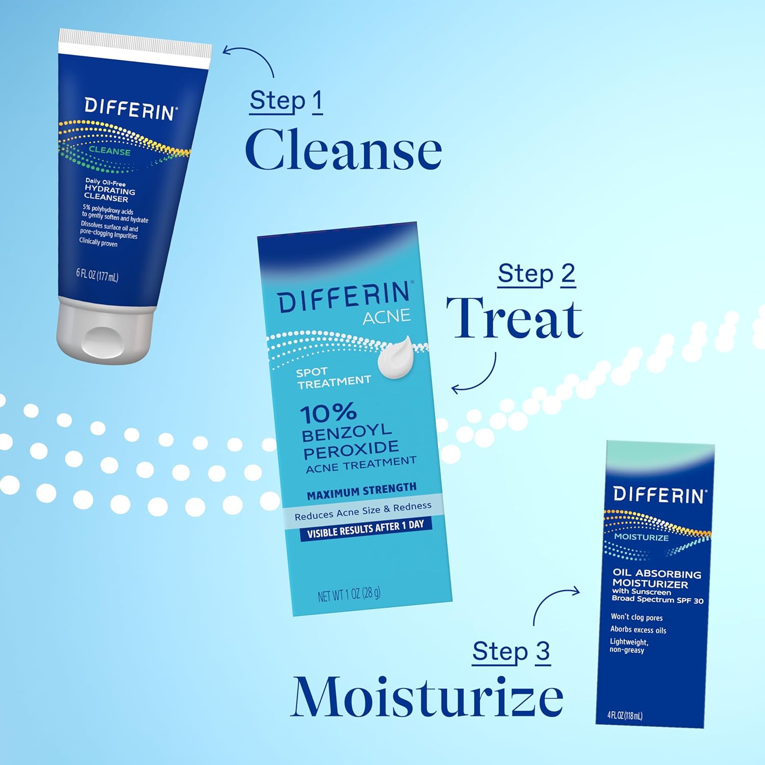 Differin 10% Benzoyl Peroxide Spot Treatment