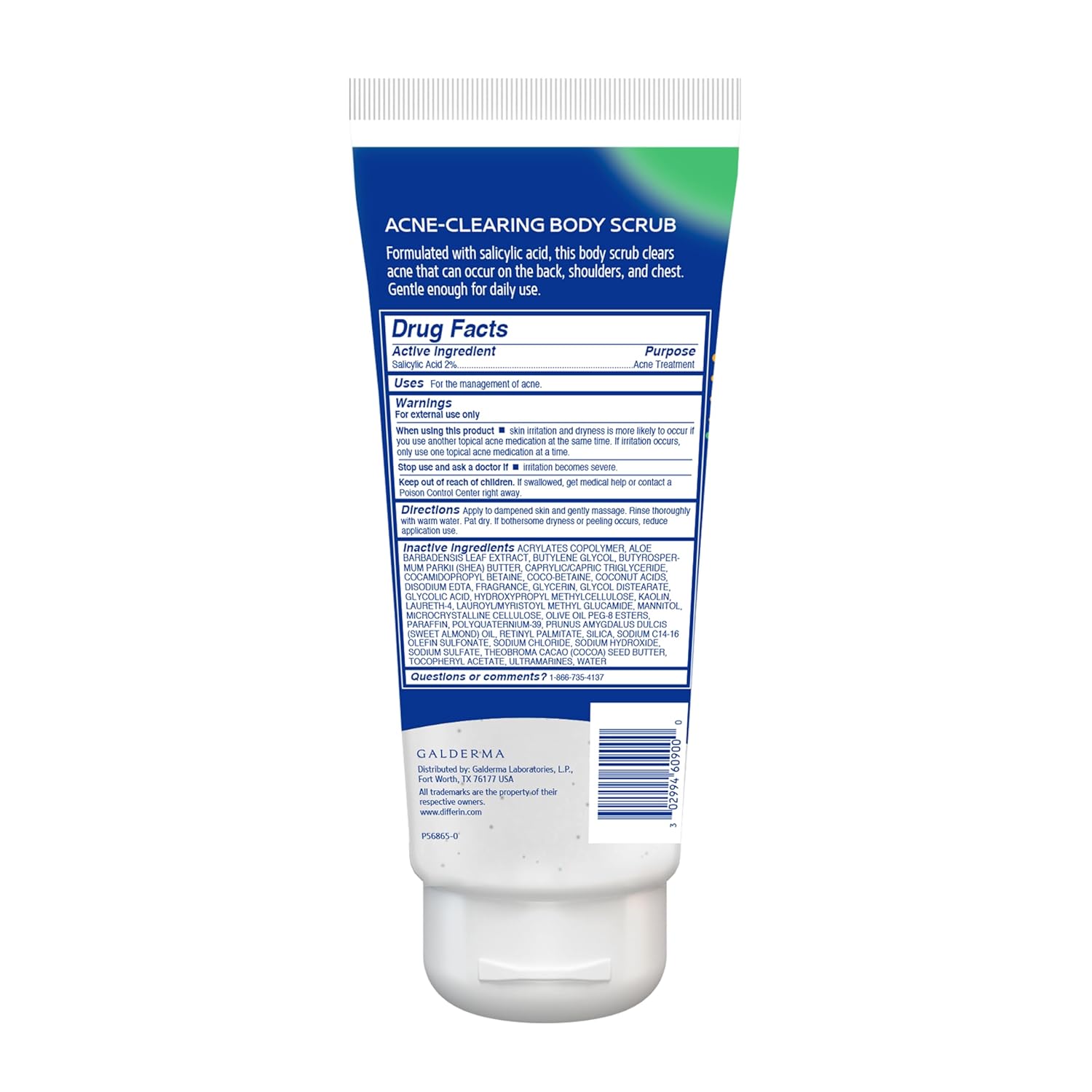 Differin Acne Clearing Body Scrub