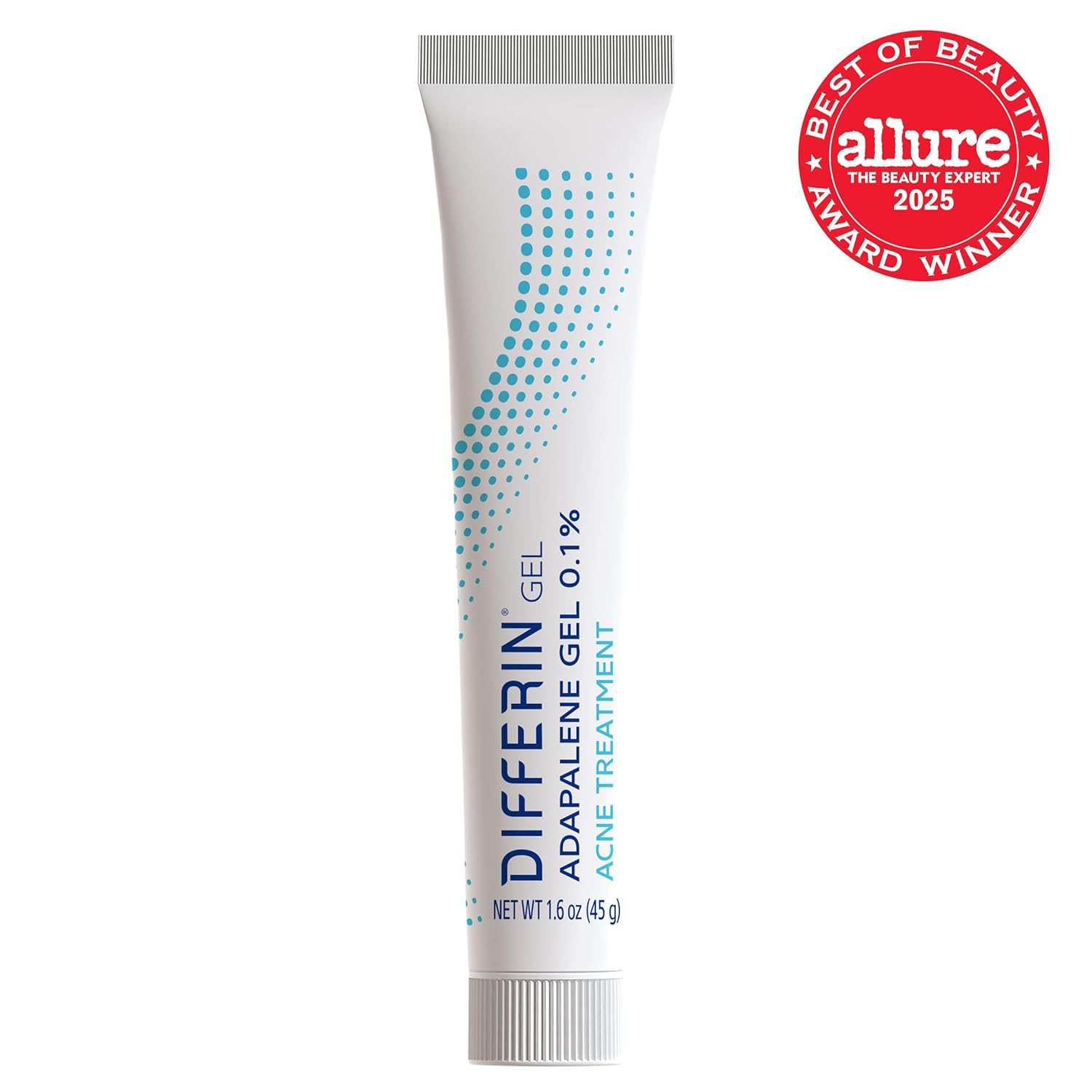 Differin Acne Treatment Gel 0.1% Adapalene – 45 g (2-pack)