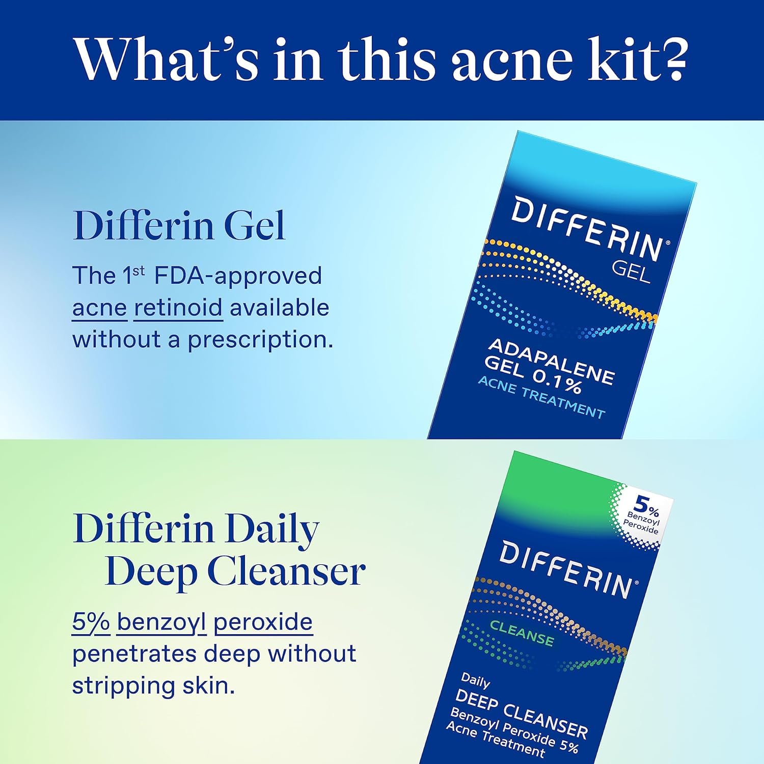 Differin Acne Skin Care Kit