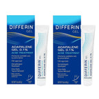 Differin Acne Treatment Gel 0.1% Adapalene – 45 g (2-pack)