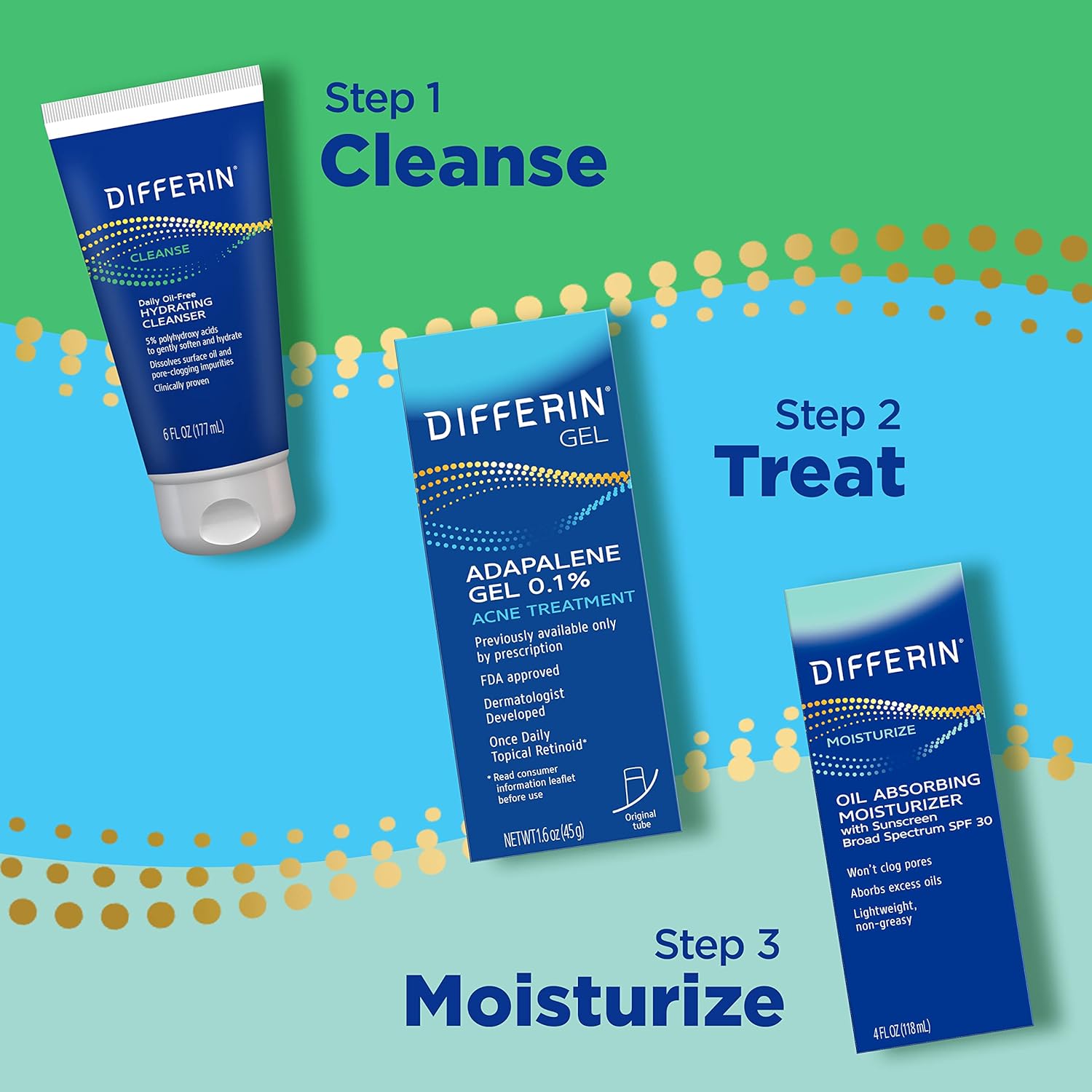 Differin Oil Absorbing Moisturizer SPF 30