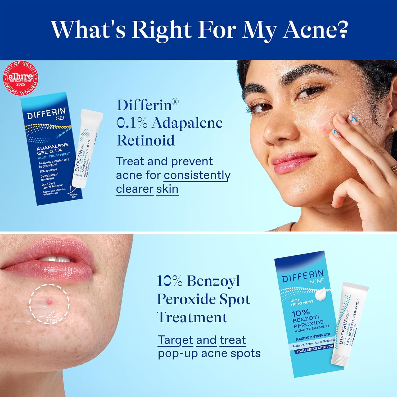 Differin 10% Benzoyl Peroxide Spot Treatment