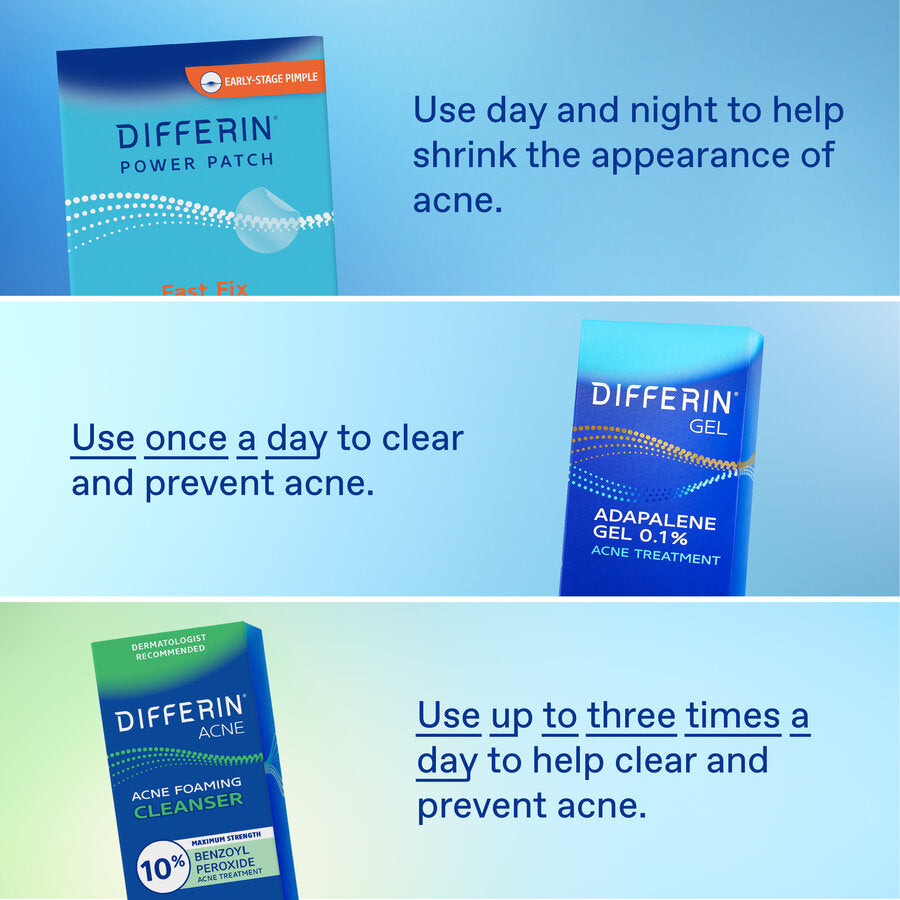 Differin Fast Fix Acne Patches