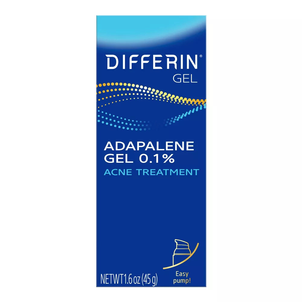 Differin Retinoid Adapalene Gel 0.1%