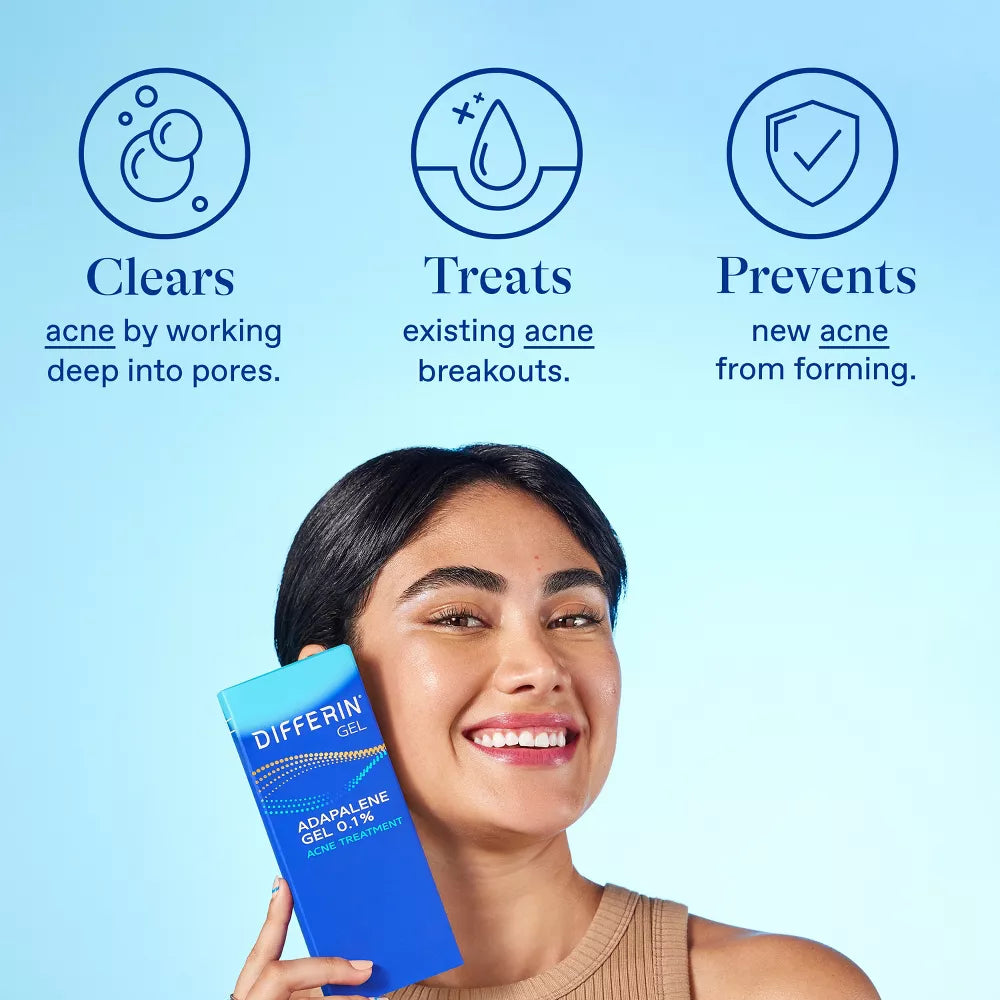 Differin Retinoid Adapalene Gel 0.1%